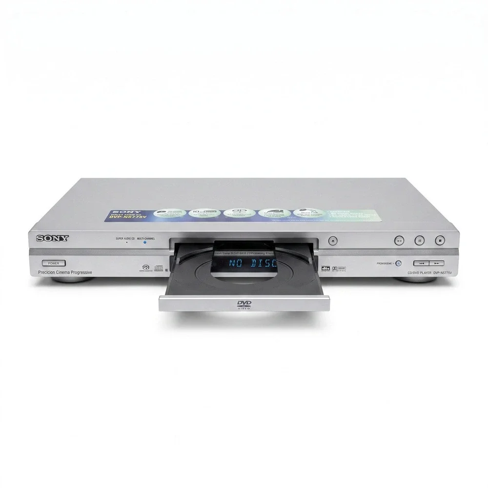 Sony DVP-NS775V CD DVD Player Silver Precision Cinema Progressive SA-CD Multi